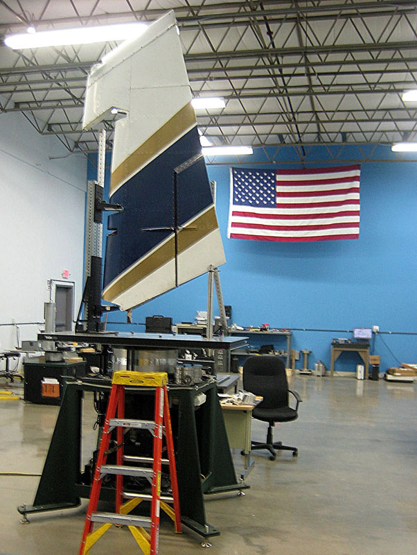 Aircraft Control Surface on KSR6000