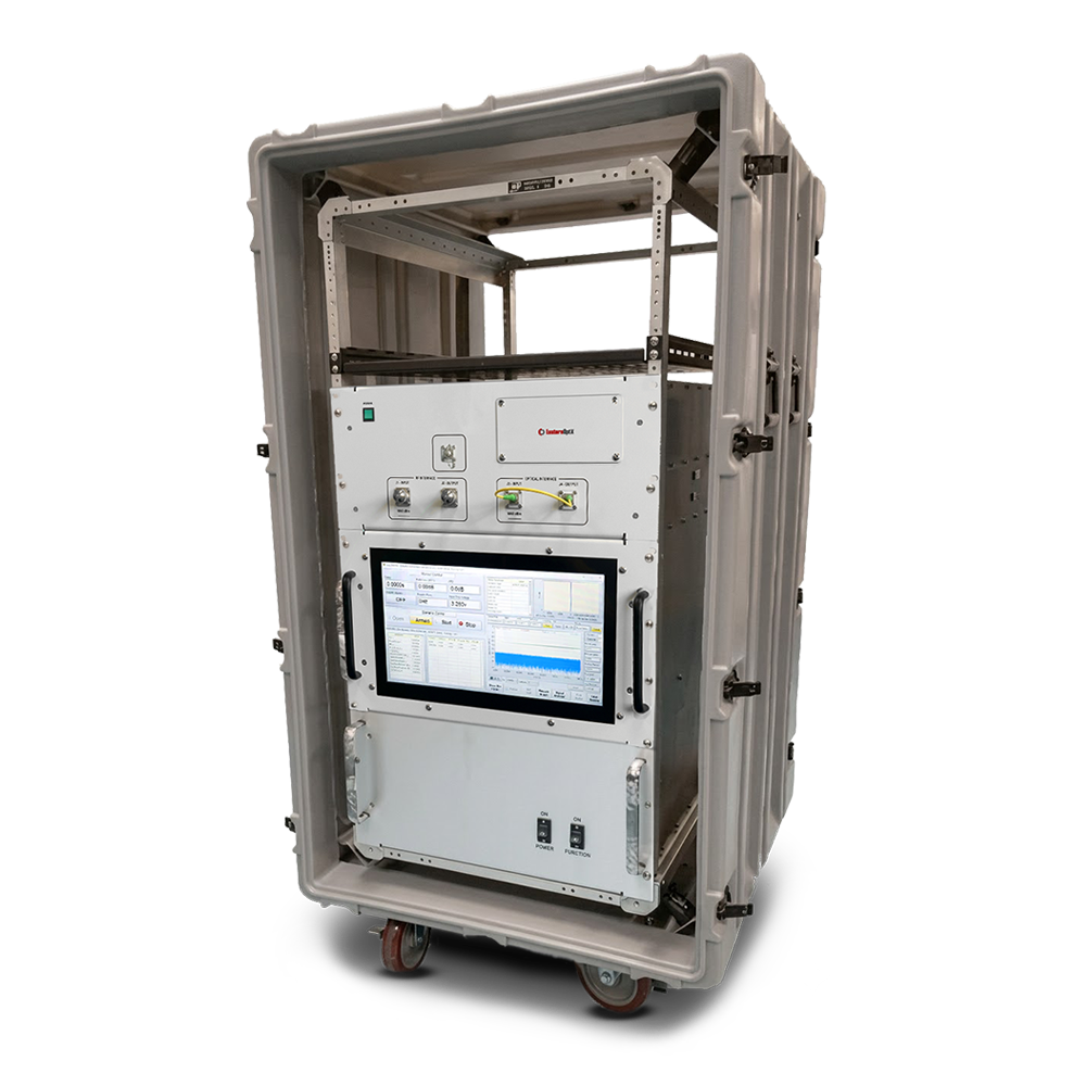 Model 1107 Radar Target Simulator Unit in rackmount