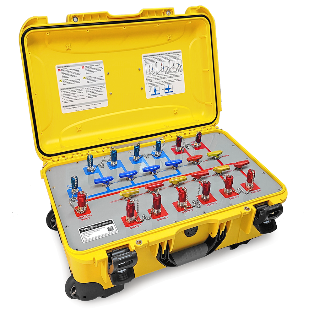 ５’６HYDRODYNAMICA / TEST PILOT SERIES Pitot-static test kit - TTU-205 SERIES - Testvonics