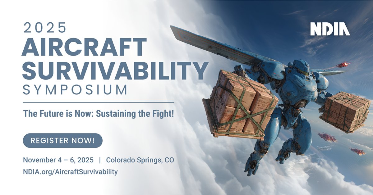 NDIA 2025 Aircraft Survivability Symposium