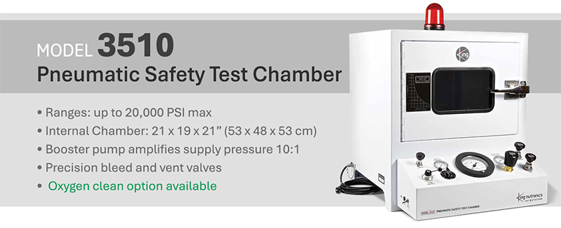 model 3510 pneumatic safety test chamber