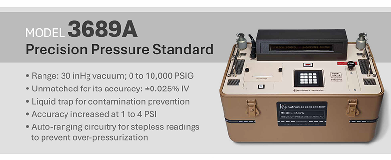 model 3689 a precision pressure standard
