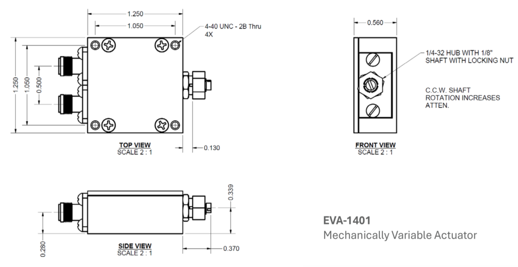 EVA-1401 Series Actuator