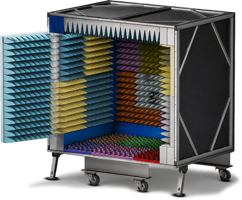 Eastern OptX series 1500 anechoic chambers