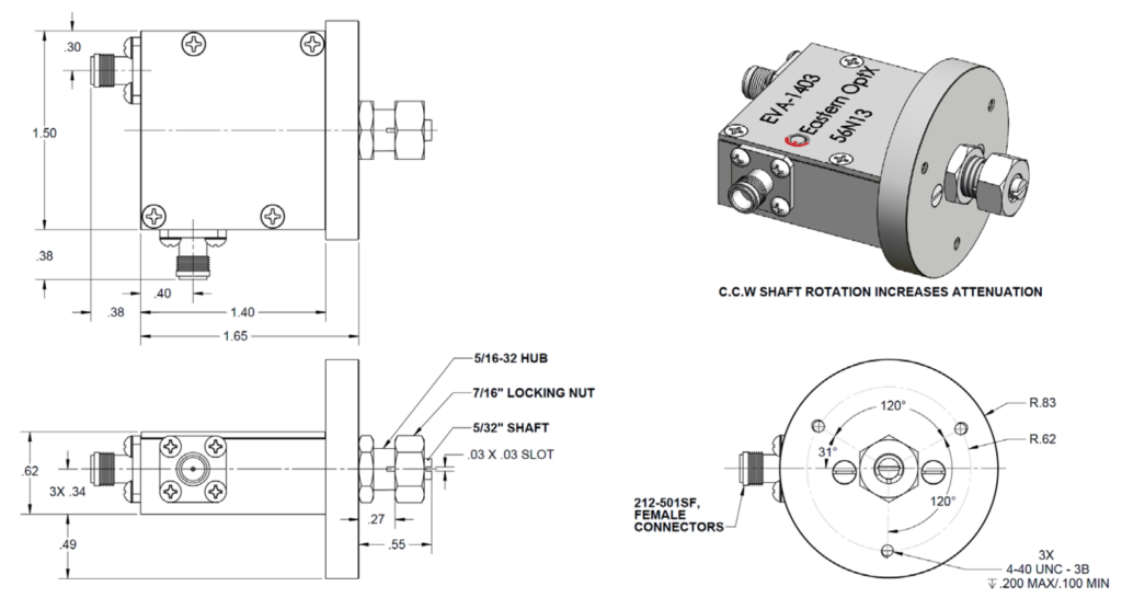 Series EVA-1403 Actuator